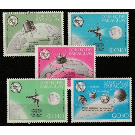 10x Paragvajus 1965. Išparduodami ženklai