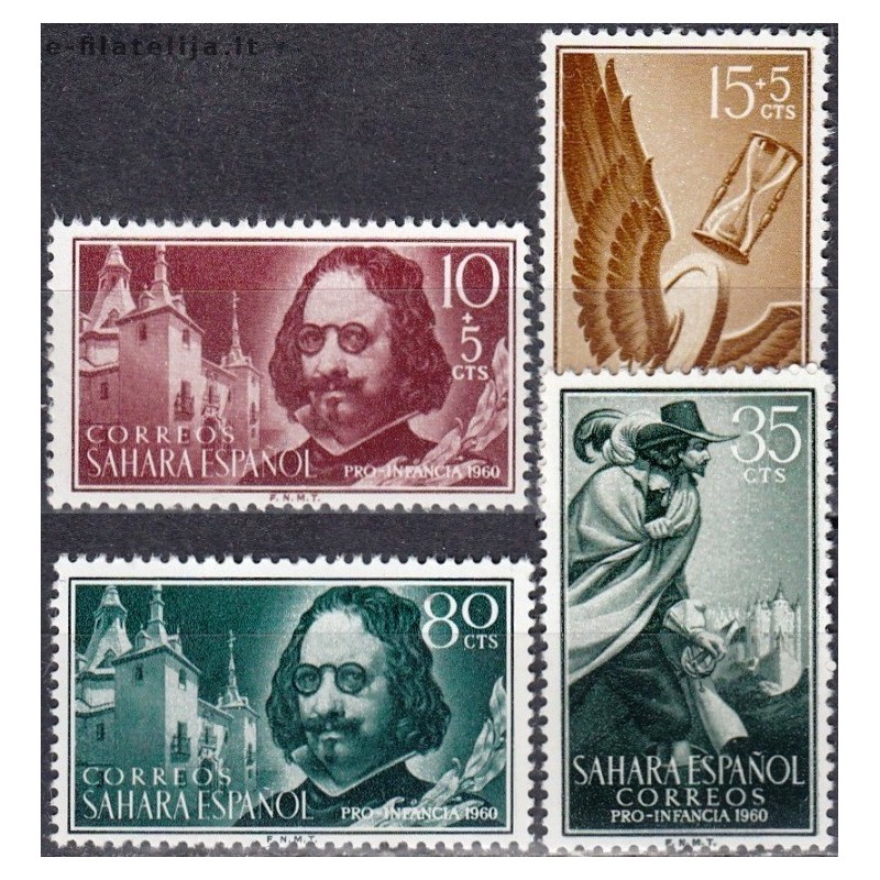10x Ispanijos Sachara 1960. Išparduodami ženklai
