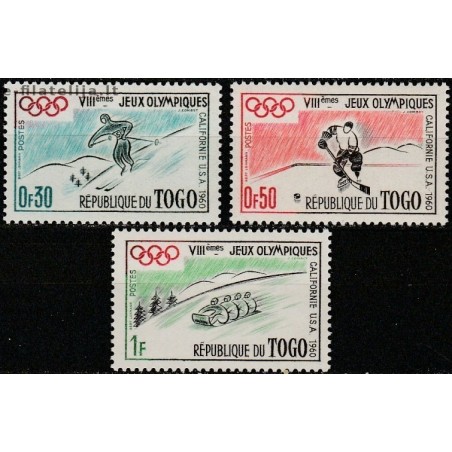 10x Togo 1960. Wholesale lot (Olympic Games)