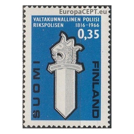 Finland 1966. Police anniversary