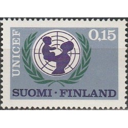 Finland 1966. UNICEF anniversary