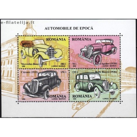 Romania 1996. Vintage Cars
