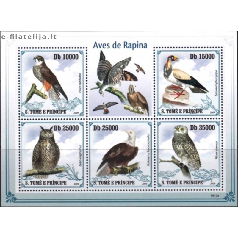 Sao Tome and Principe stamps (2009) for sale. Birds