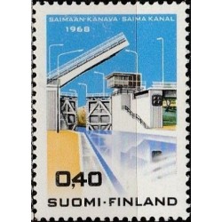 Finland 1968. Saima canal