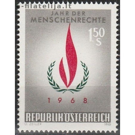 10x Austria 1968. Human rights (wholesale)