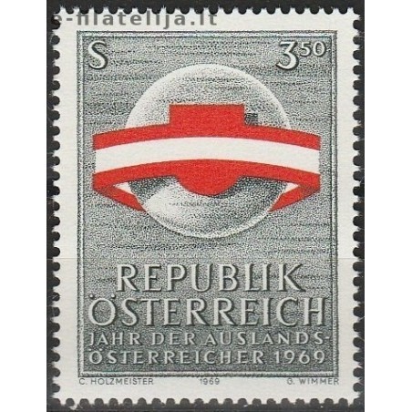 10x Austria 1969. Emigrants (wholesale)