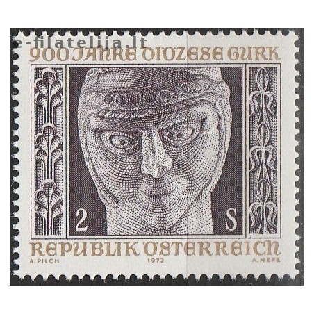 10x Austria 1972. Diocese of Gurk (wholesale)