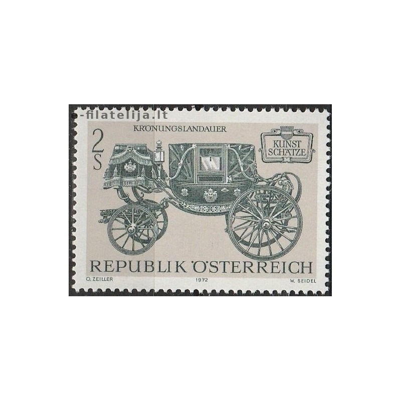 10x Austria 1972. Carriage (wholesale)
