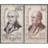 10x Czechoslovakia 1959. Famous people (Ch. Darwin, J. Haydn) (wholesale)