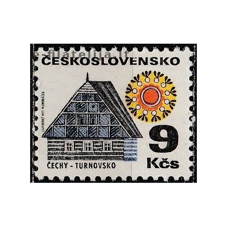 10x Čekoslovakija 1971. Architektūra (išpardavimas)