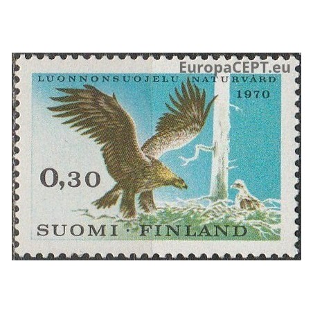 Finland 1970. Golden eagle