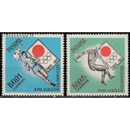 10x Panama 1964. Tokijo vasaros olimpinės žaidynės (išpardavimas)