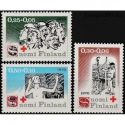 Finland 1970. Red Cross...