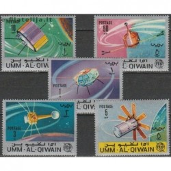 5x Umm al-Kuvainas 1966. Telekomunikacijų sąjunga (palydovai) (išpardavimas)