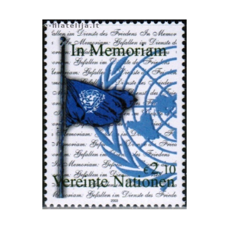 5x Jungtinės Tautos (Viena) 2003. Jungtinių tautų taikdariai (išpardavimas)