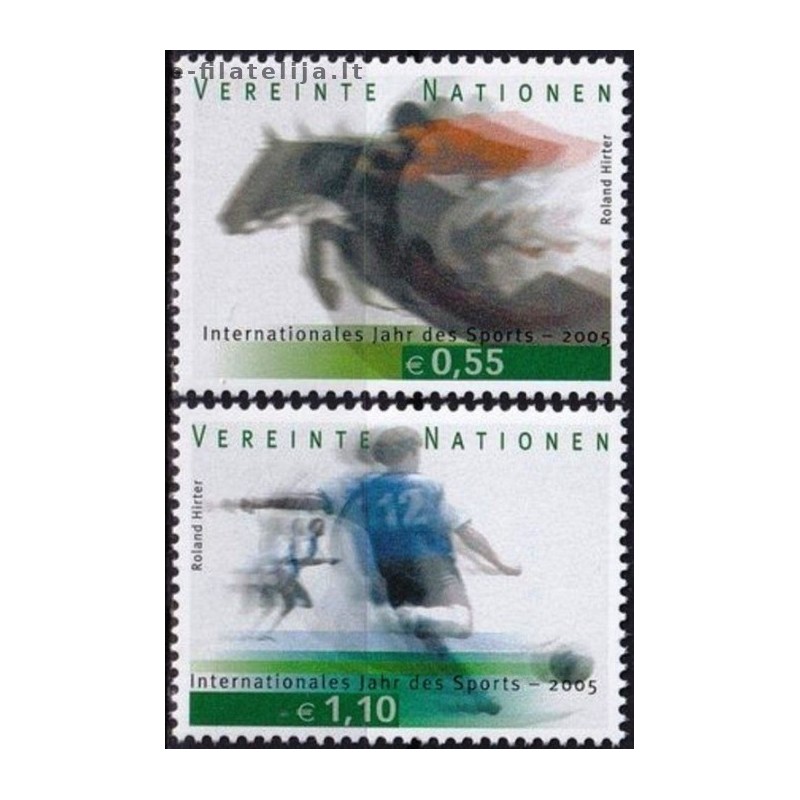 5x United Nations (Vienna) 2005. Sports (wholesale)