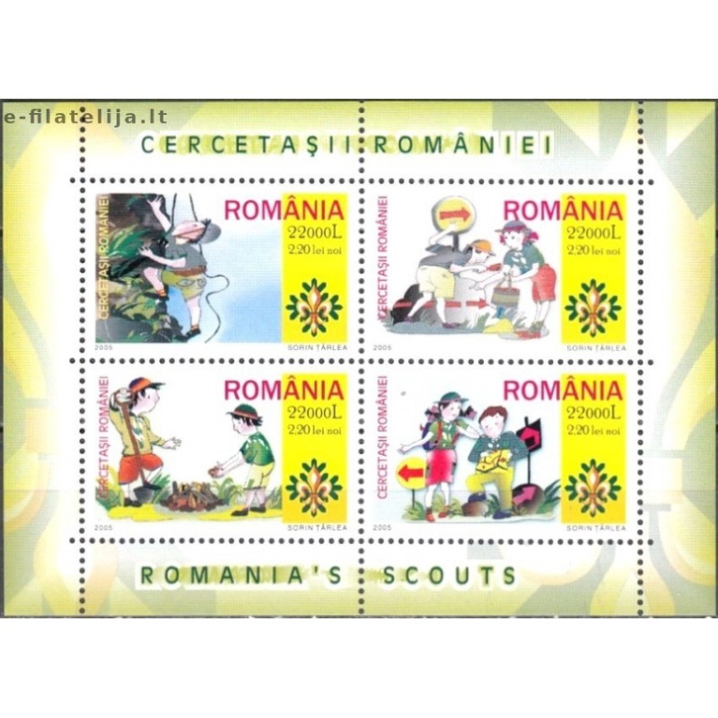 Romania 2005. Scouts