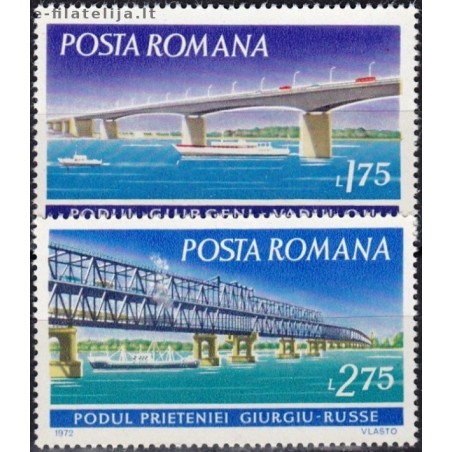 5x Rumunija 1972. Dunojaus tiltai