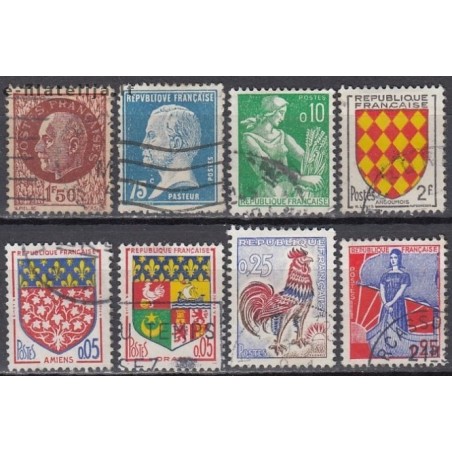 France. Set of Used Stamps II