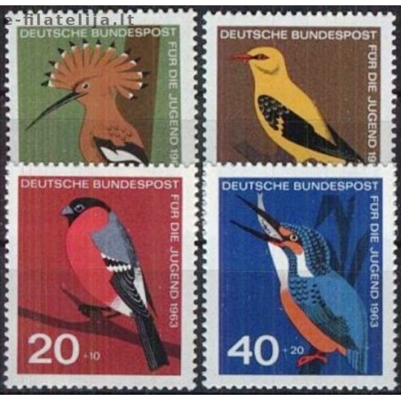 Vokietija 1963. Paukščiai