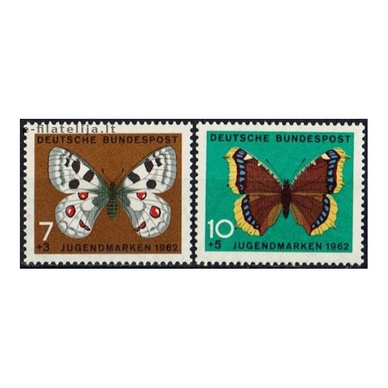 Germany 1962. Butterflies