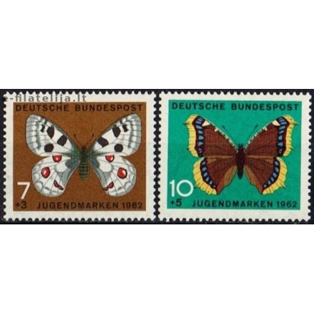 Germany 1962. Butterflies