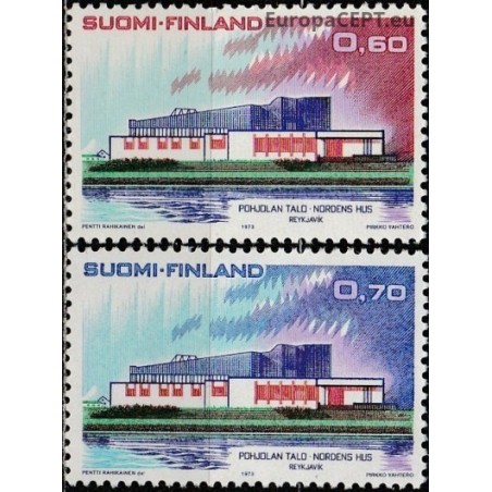 Suomija 1973. Šiuolaikinė architektūra (NORDEN pastatas)