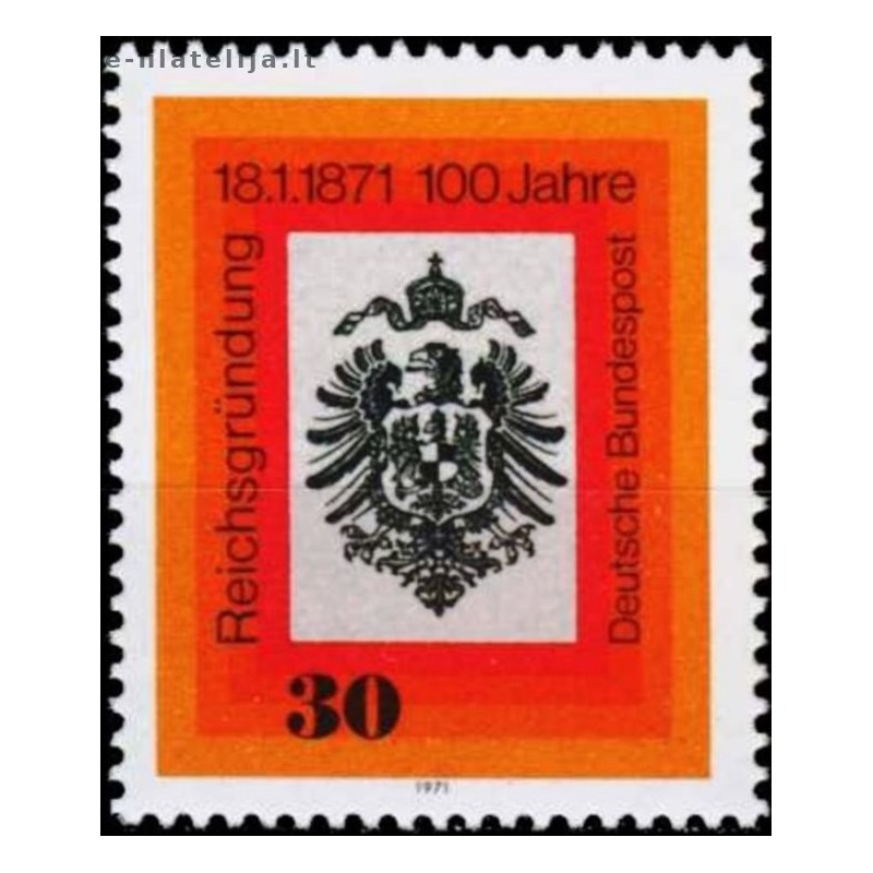 Vokietija 1971. Vokietijos imperijos herbas