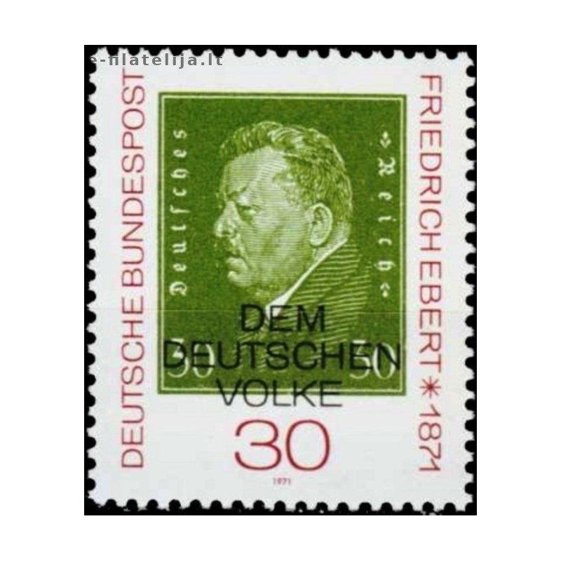 Vokietija 1971. Pirmasis Vokietijos prezidentas