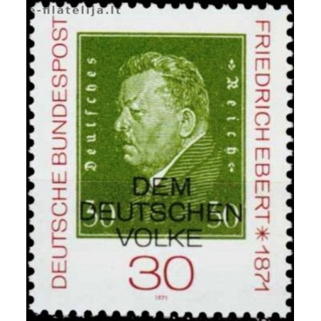 Vokietija 1971. Pirmasis Vokietijos prezidentas