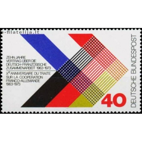 Vokietija 1973. Vokietijos ir Prancūzijos bendradarbiavimas