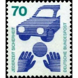 Germany 1973. Road traffic safety