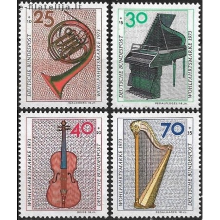 Germany 1973. Music Instruments