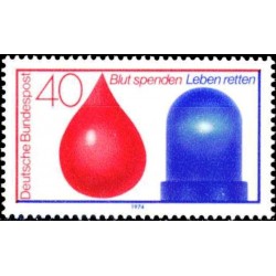 Vokietija 1974. Kraujo donorystė