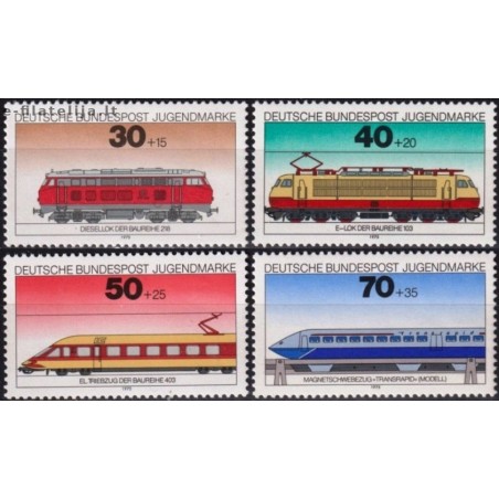 Germany 1975. Locomotives