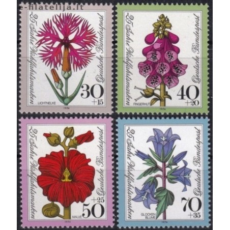 Vokietija 1974. Gėlės
