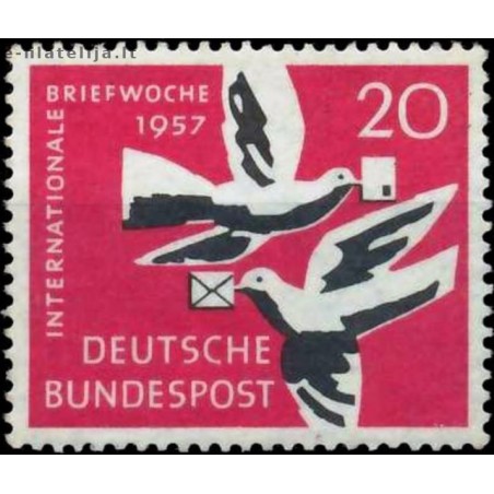 Vokietija 1957. Paštas