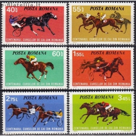 Romania 1974. Horse riding