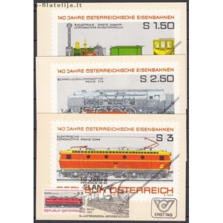 Austria 1977. Rail transport
