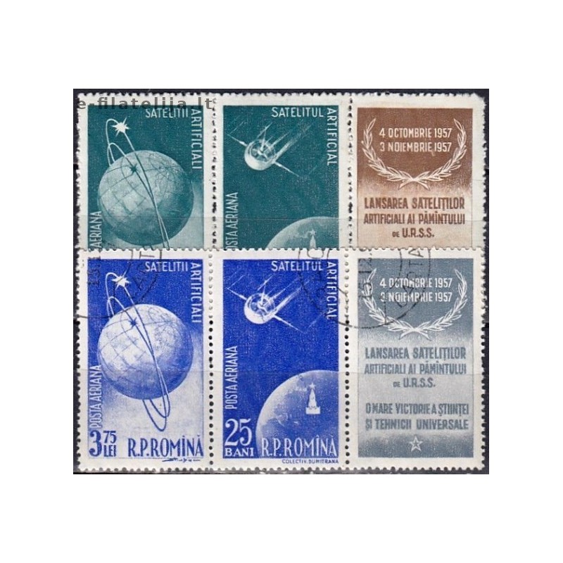 Romania 1957. Soviet satellites