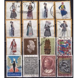 Greece. Set of used stamps X