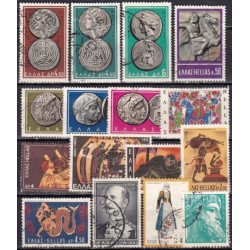 Greece. Set of used stamps XI