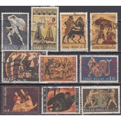 Greece. Set of used stamps...