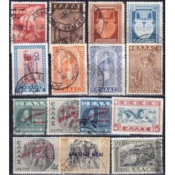 Greece. Set of used stamps XIV