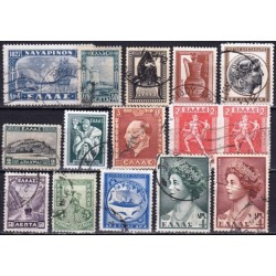 Greece. Set of used stamps XVI