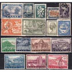 Greece. Set of used stamps XVII