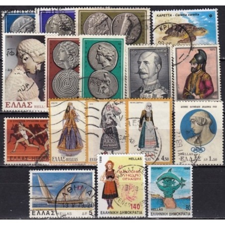 Greece. Set of used stamps XXIV