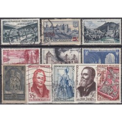 France. Set of Used Stamps XVI