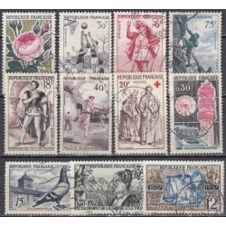 France. Set of Used Stamps XVII