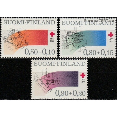 Finland 1977. Red Cross